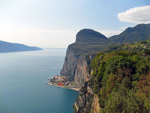 Itinerario in Gardesana da Campione - Gite in Lombardia